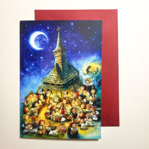 Felicitare “Paște” cu plic asortat